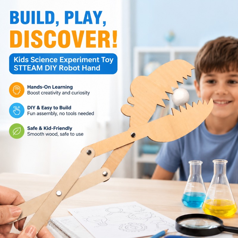 Science Project Robot - Набор для научных экспериментов STEM: Сделай