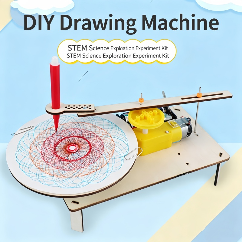 1-3 шт. Деревянный электрическ – обзор и цена Science Project Robot