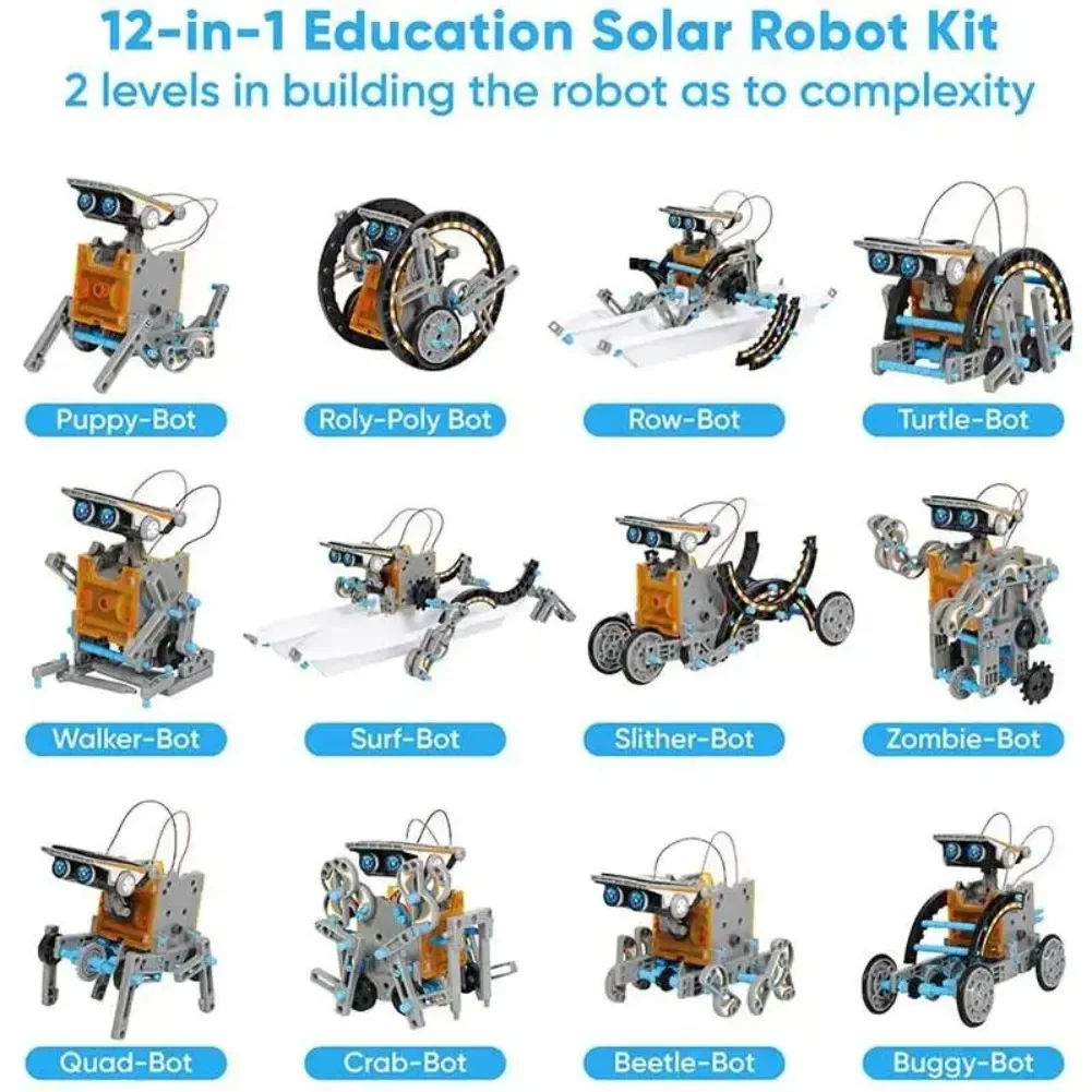 13 в 1, робот на солнечной эне – обзор и цена Science Project Robot
