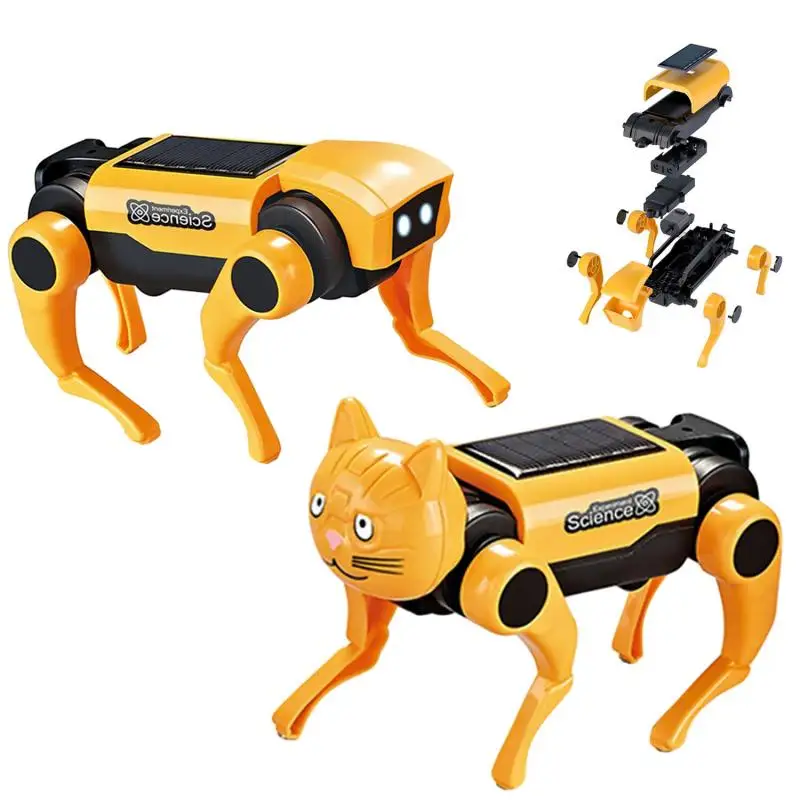 2IN1 Солнечный робот Собака См – обзор и цена Science Project Robot
